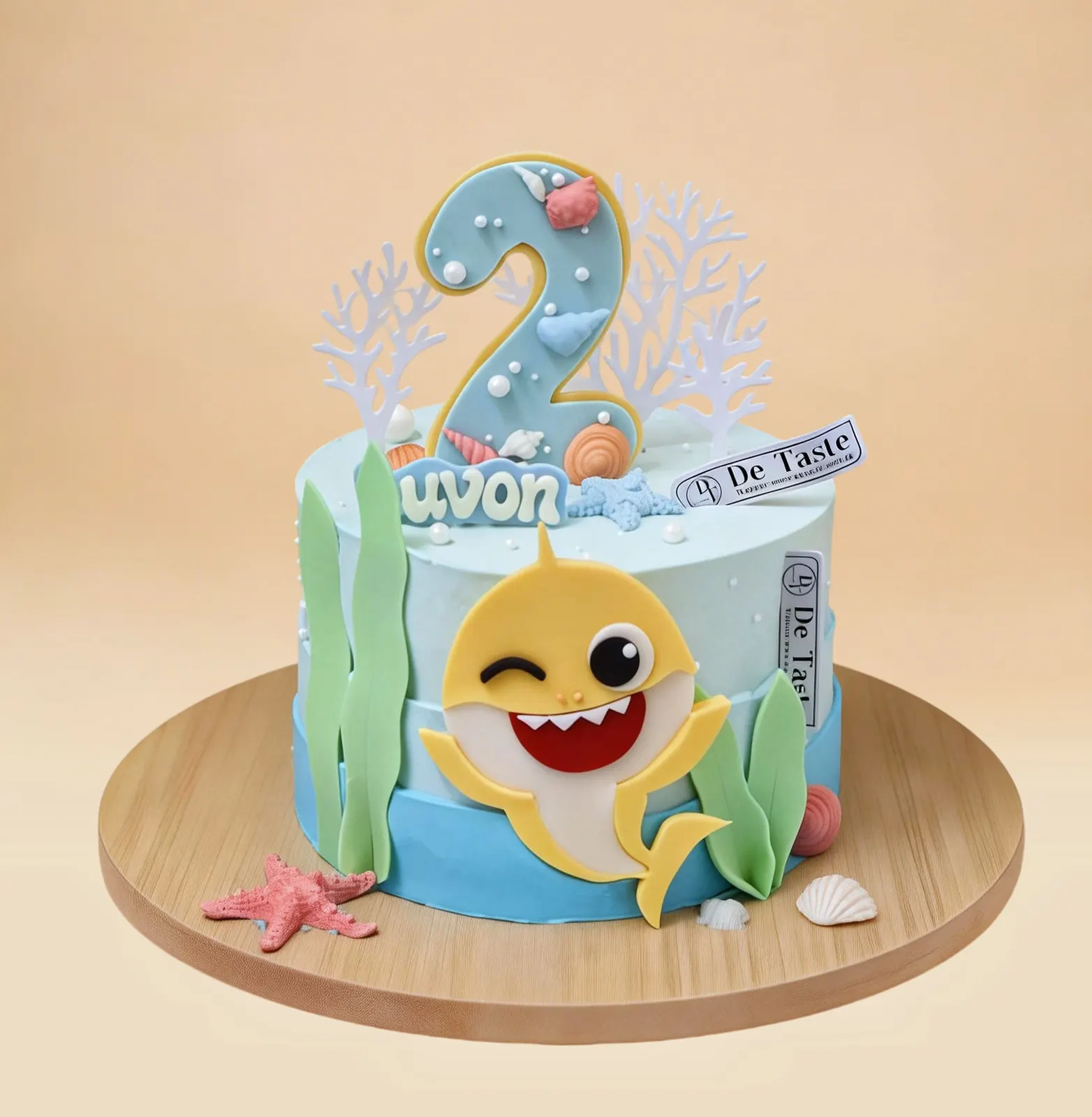 Baby Shark’s Coral Cake
