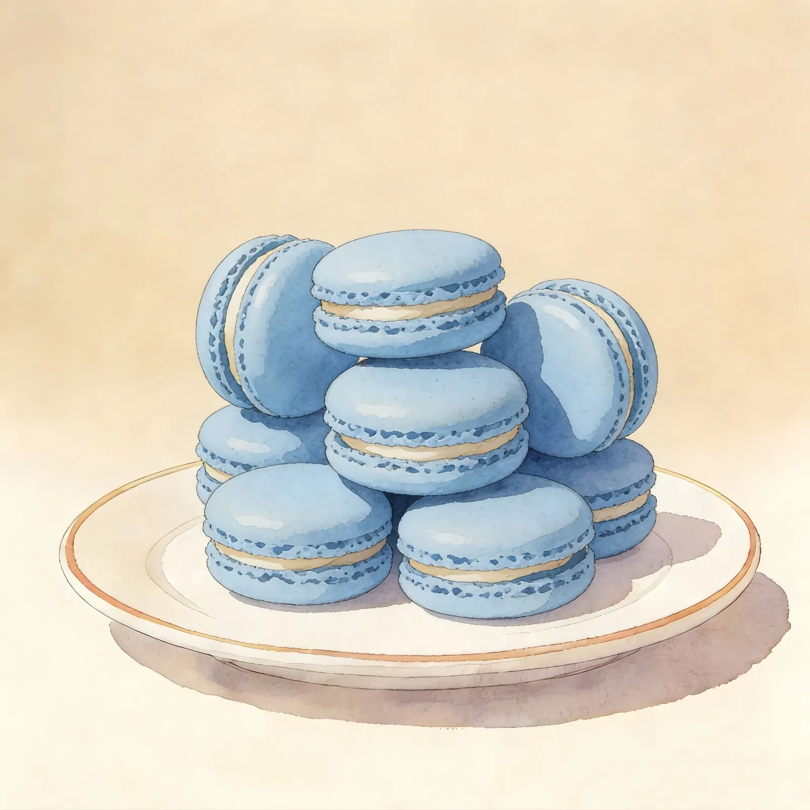 Macaron - Marshmallow Flavor