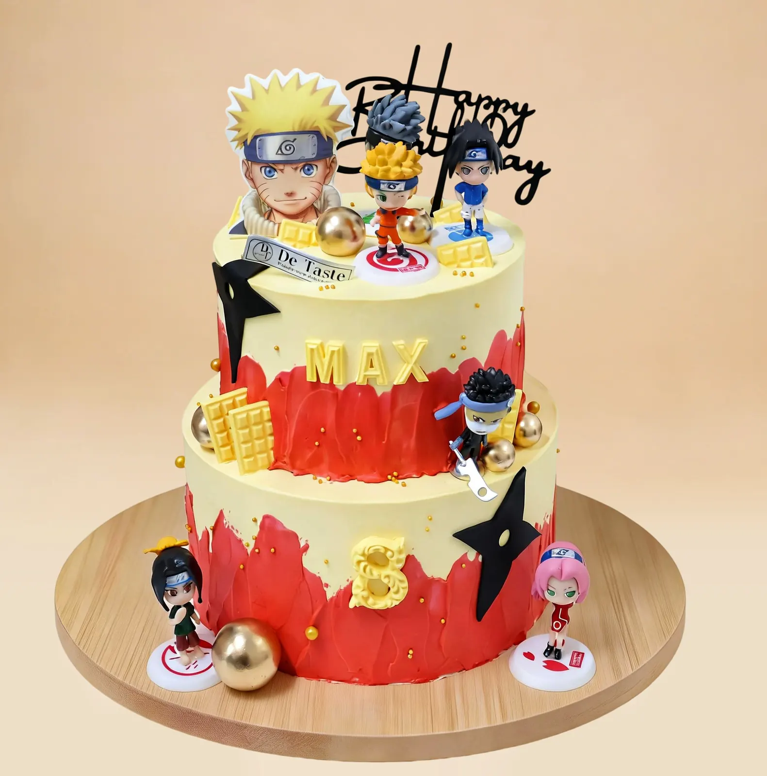 Naruto’s Ninja Squad Cake