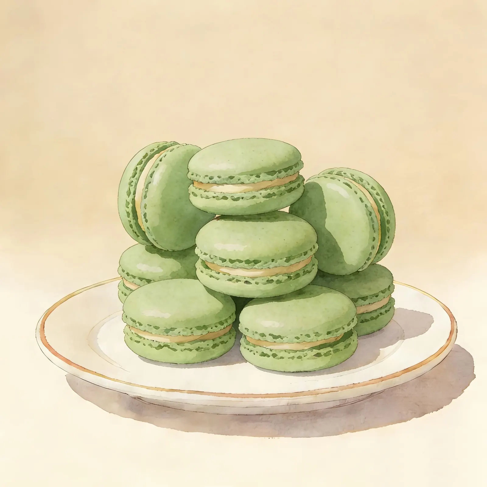 Macaron - Pistachio Flavor