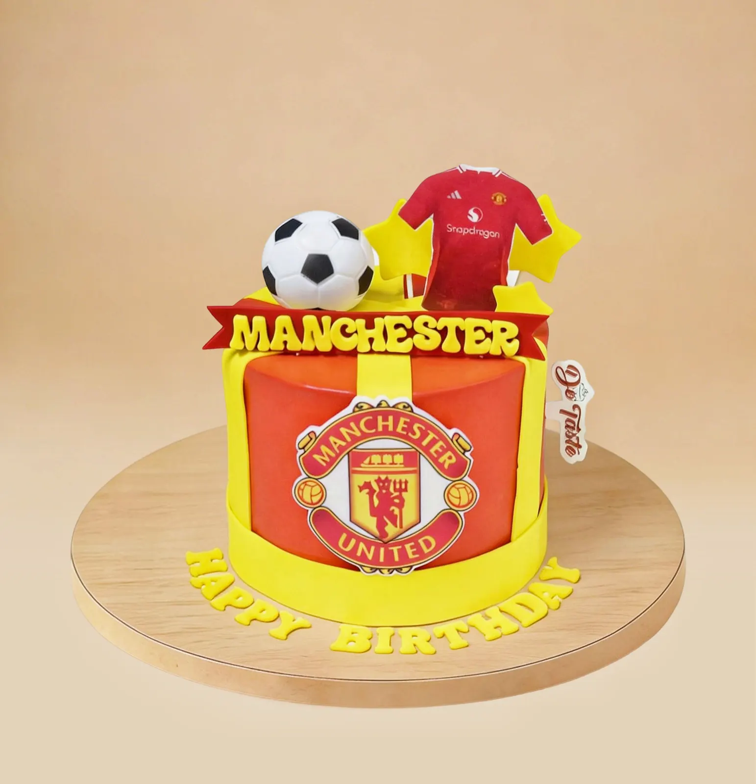 Manchester United Star Cake