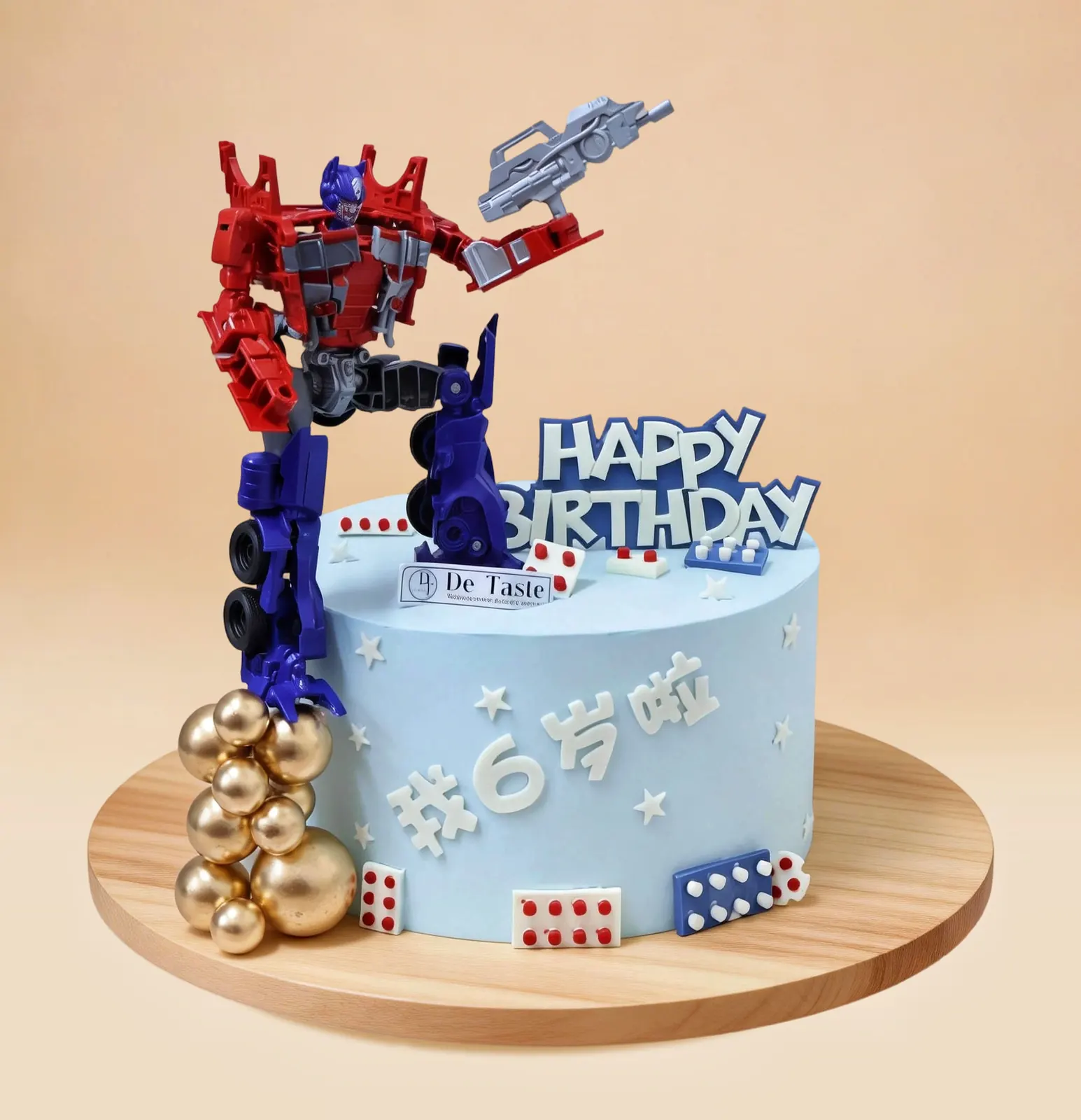 Optimus Transformers Cake