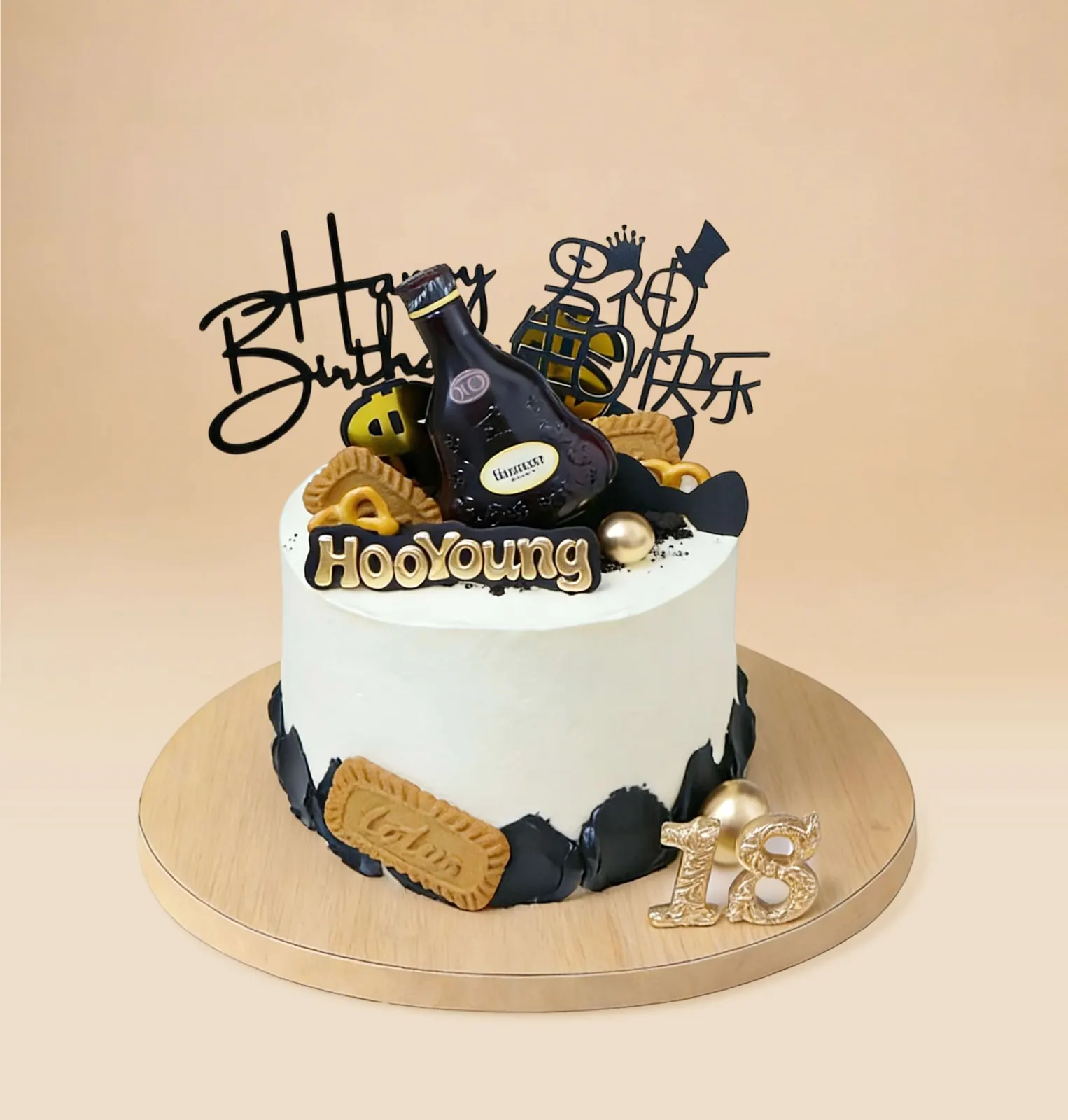 The Golden Hennessy Heritage Cake