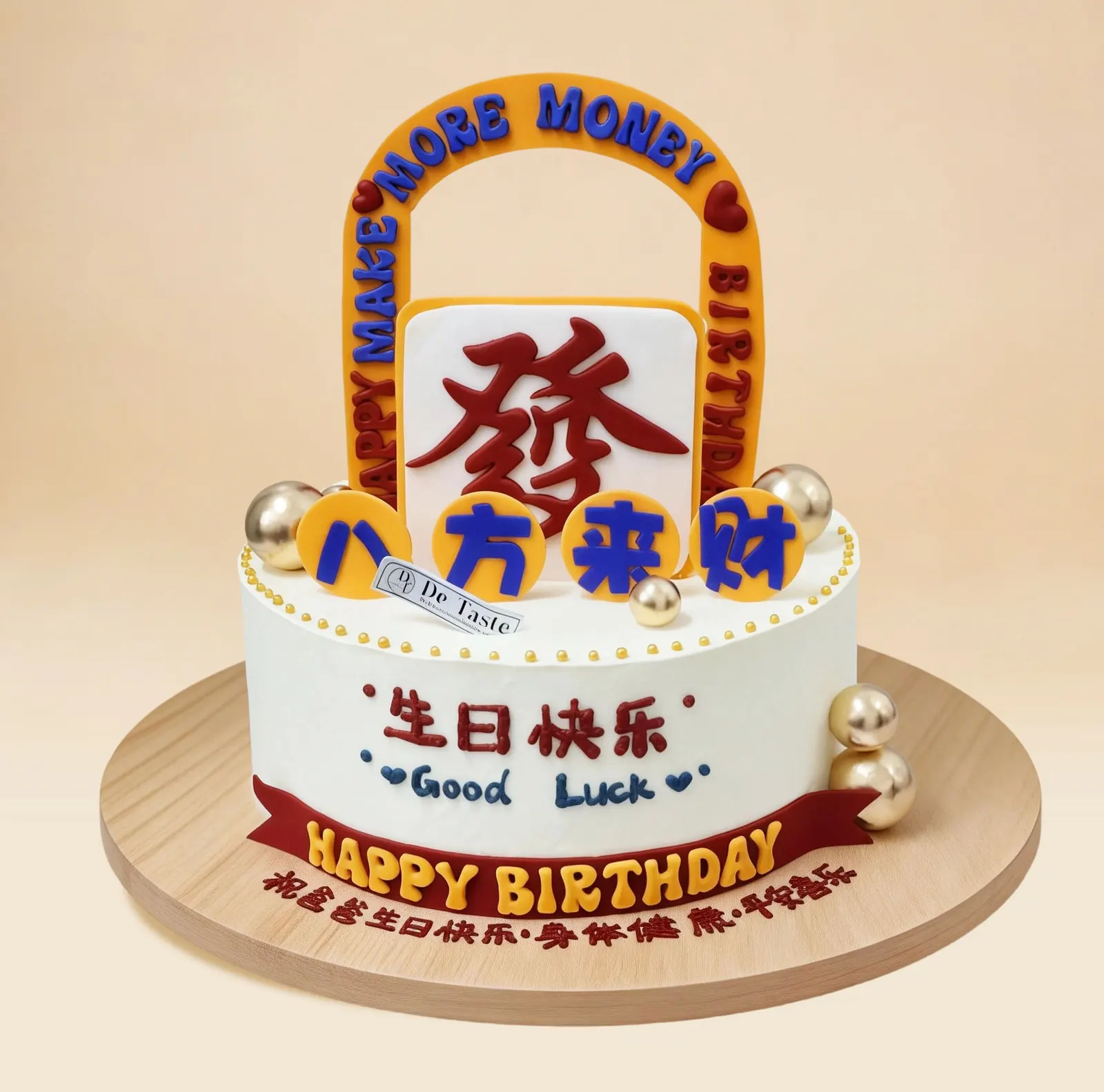 Prosperity & Fortune Cake