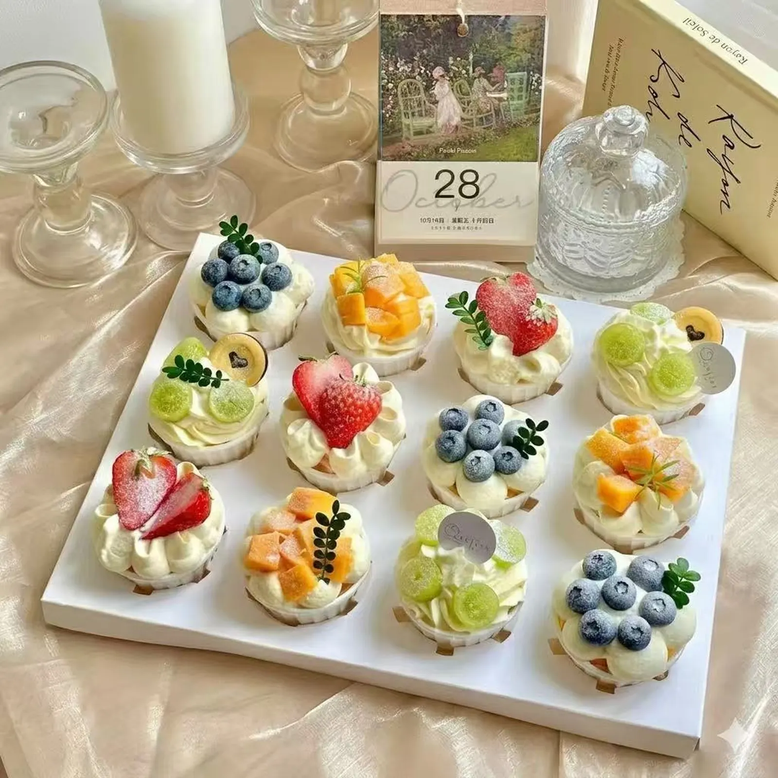 Fruits Cupcakes