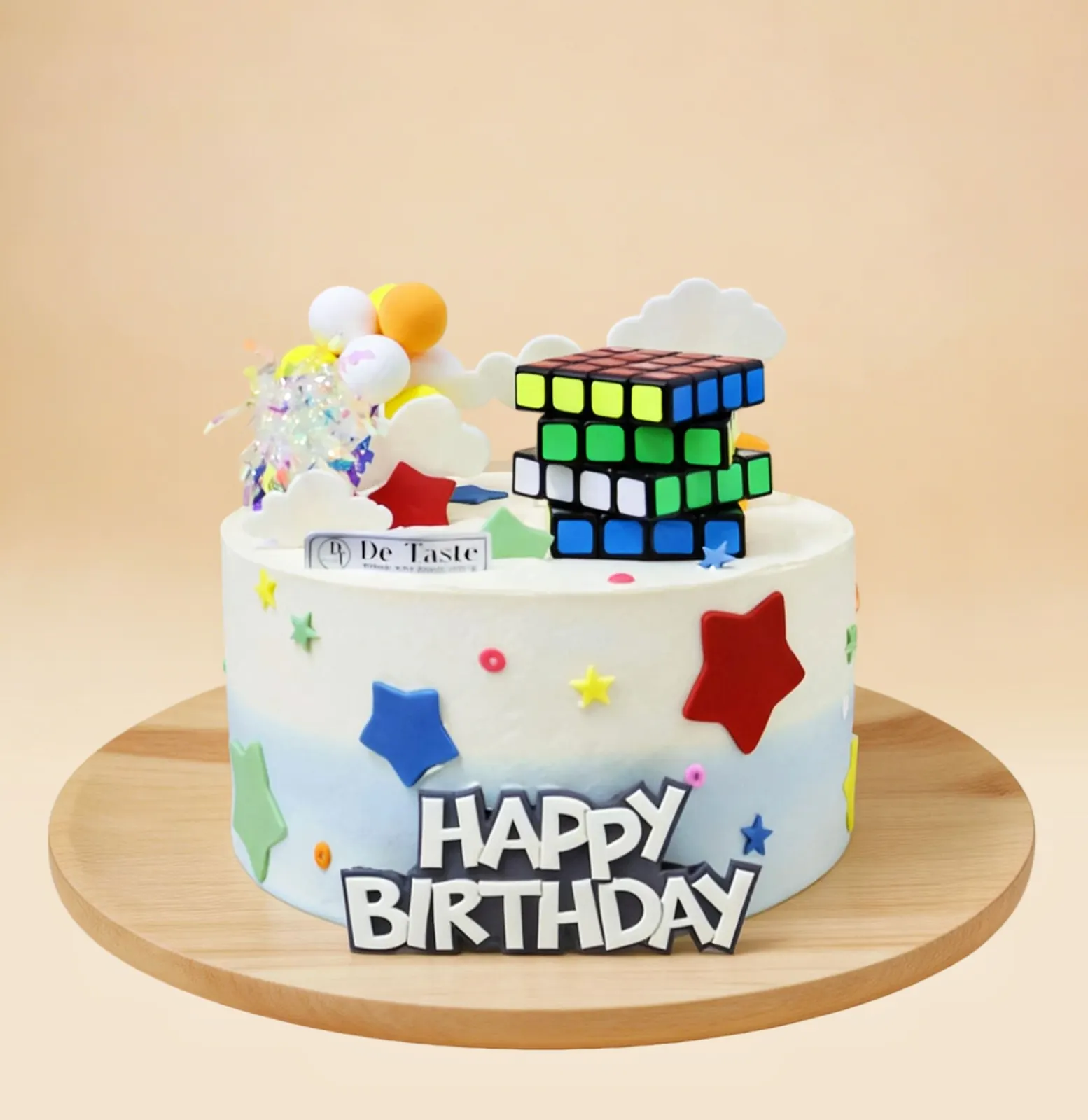 Colorful Cube Cake