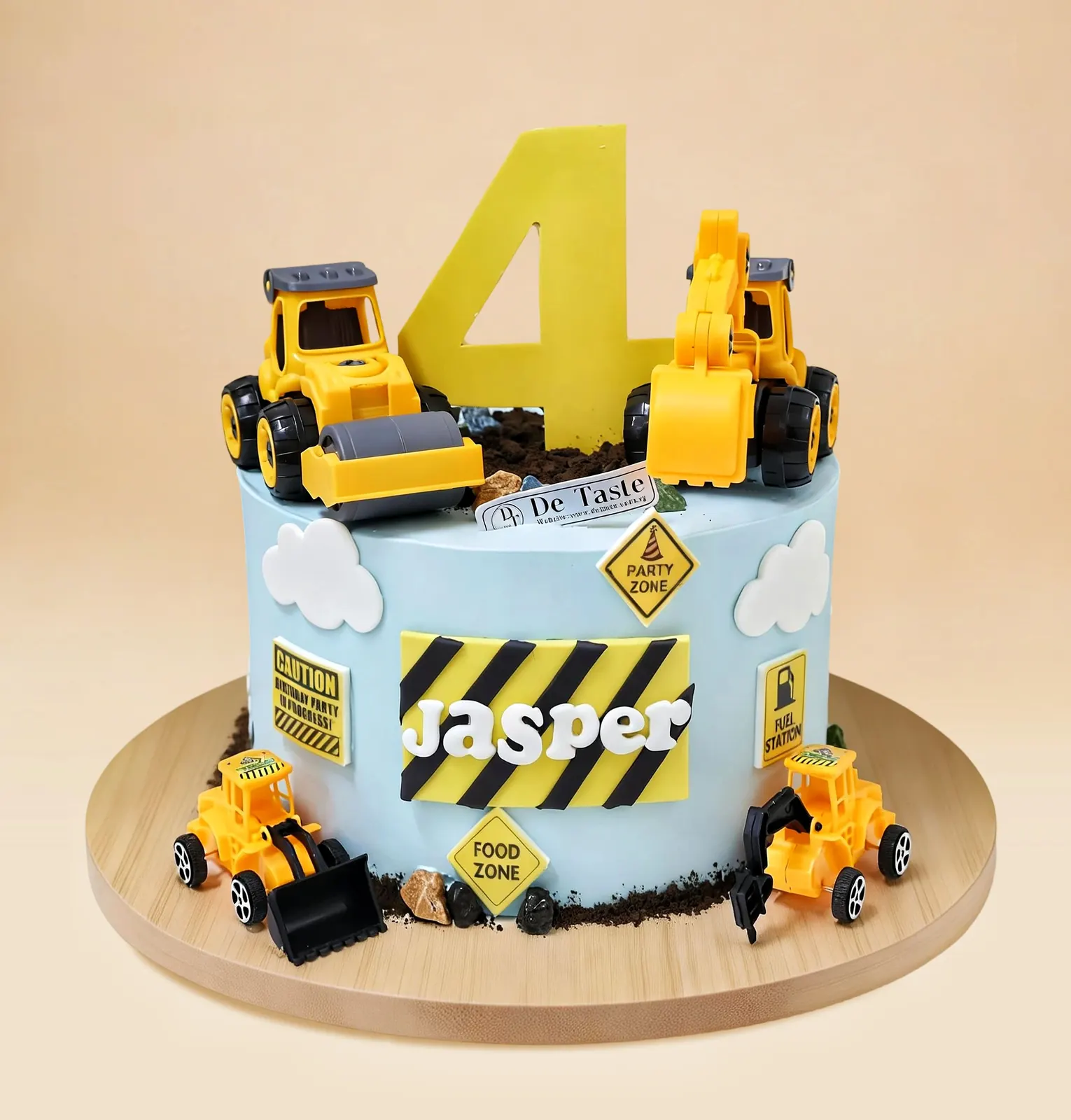 Construction Site Cake