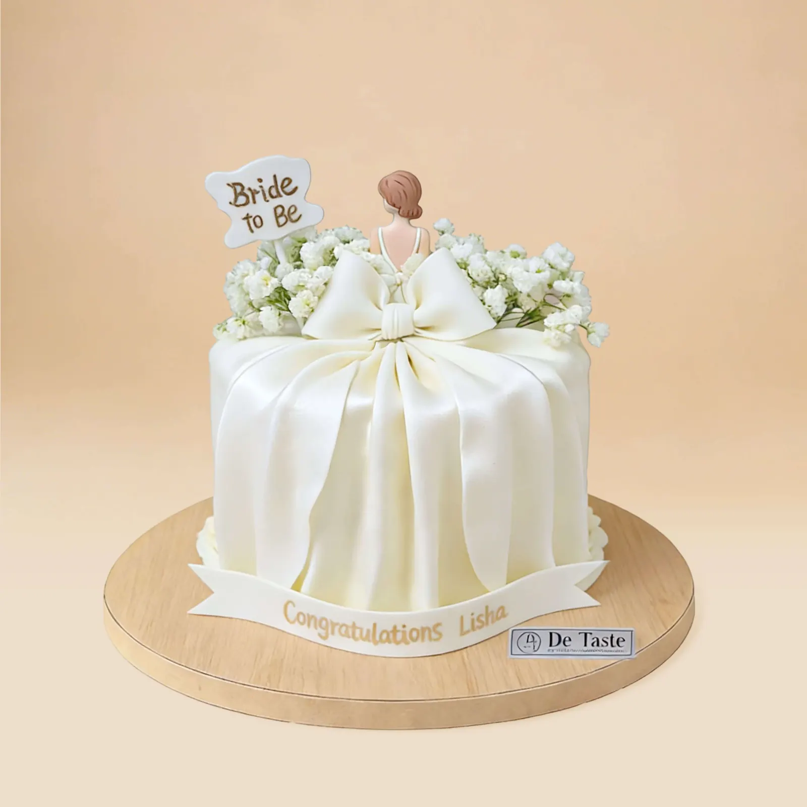 Bride-to-Be Bouquet Cake