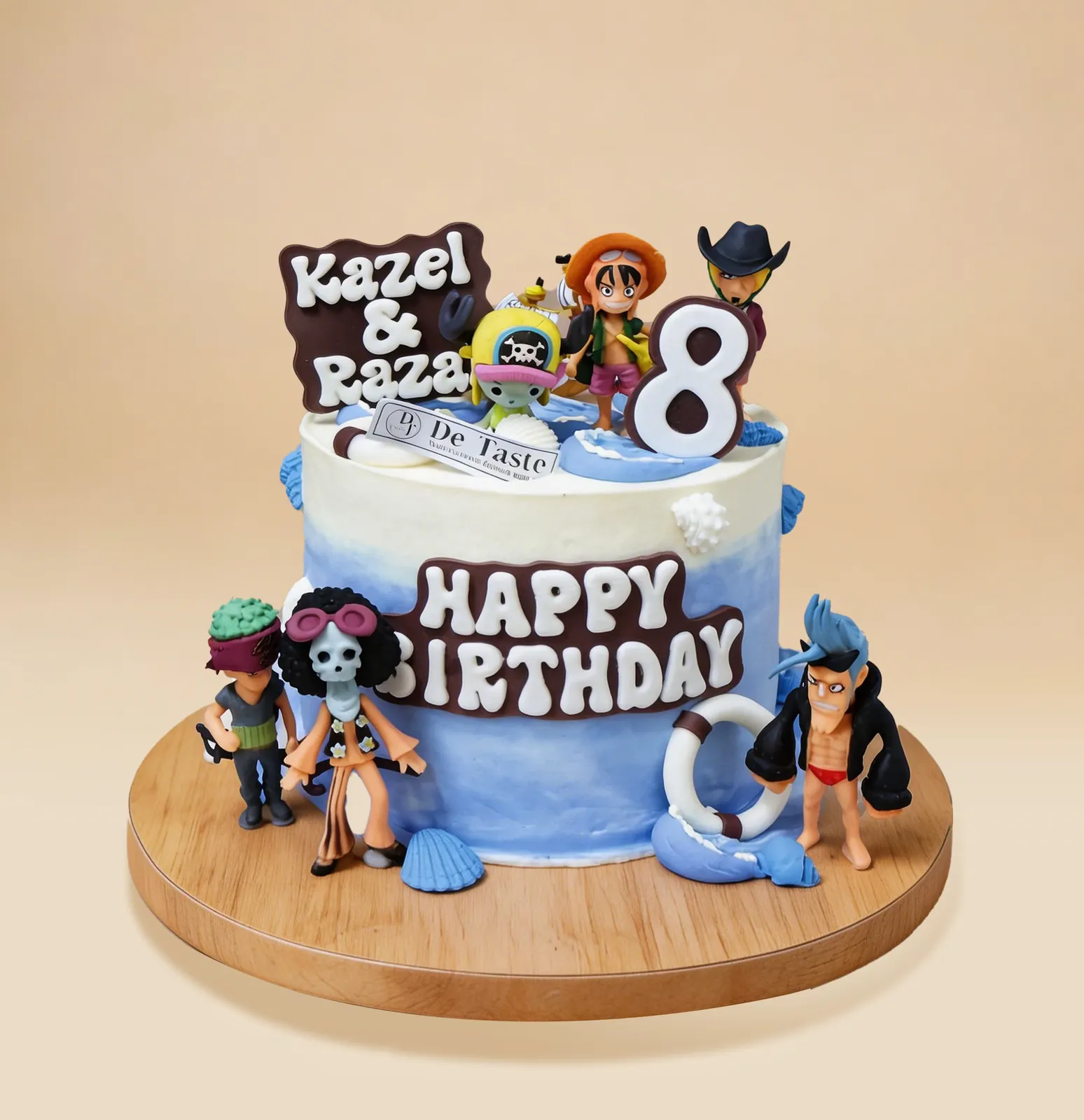 One Piece Adventure Cake