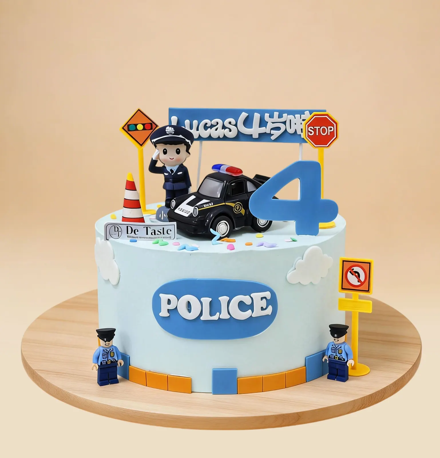 Police Patrol Cake