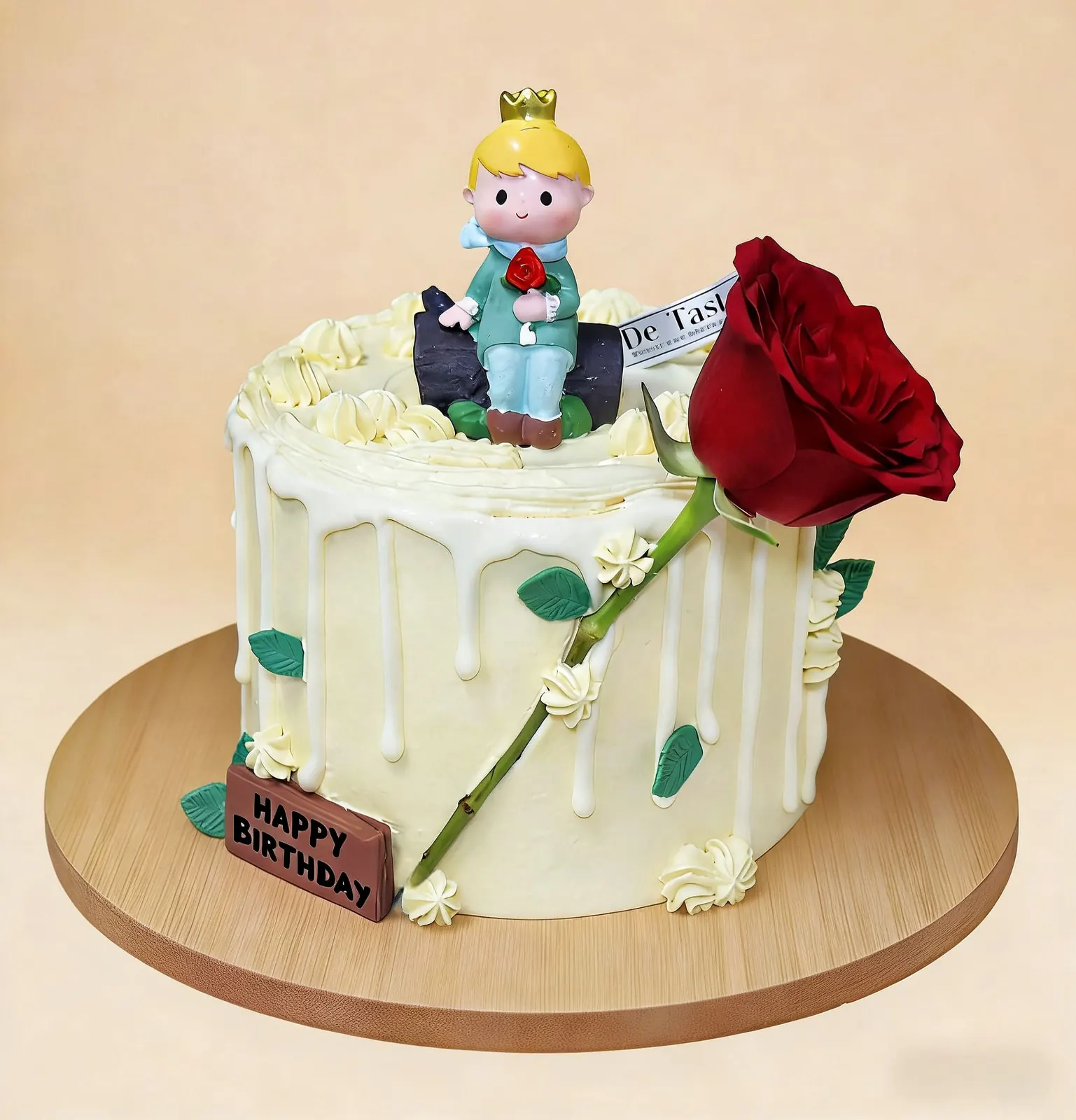 The Little Prince’s Rose Cake