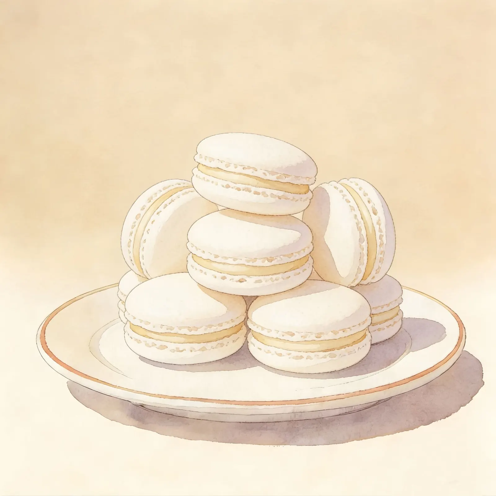 Macaron - Vanilla Flavor