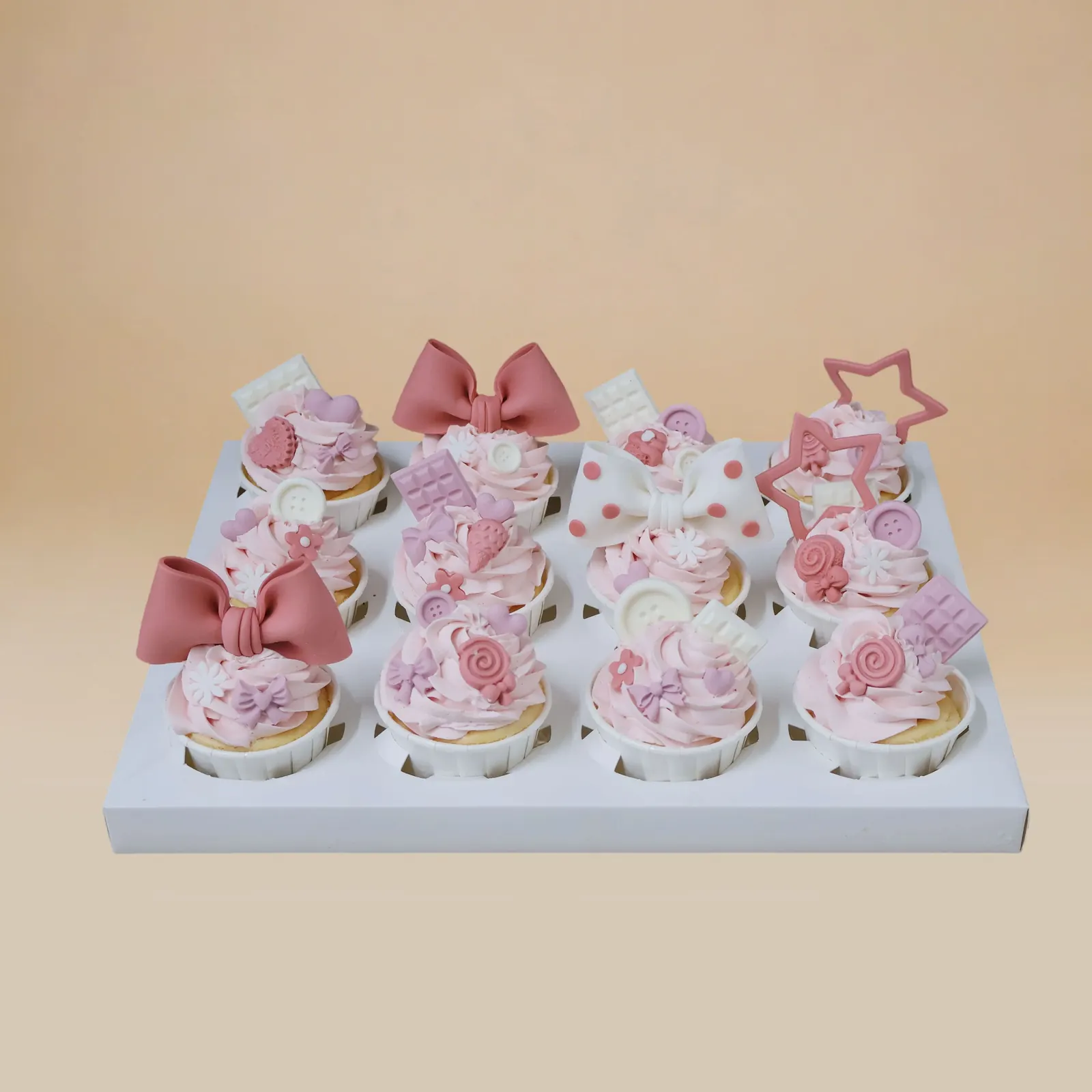 Pretty In Pink Cupcake