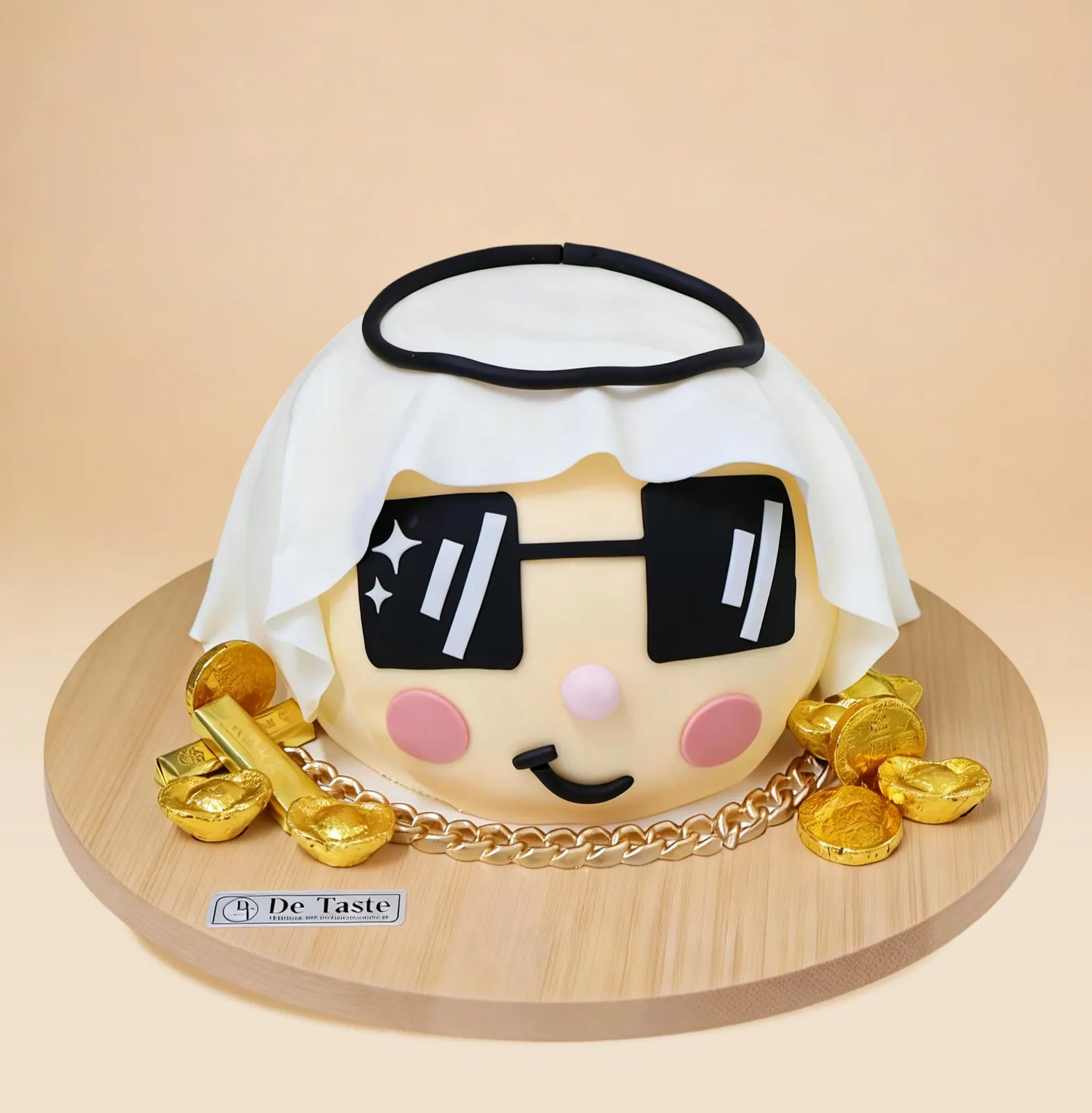 The Golden Boss Cake