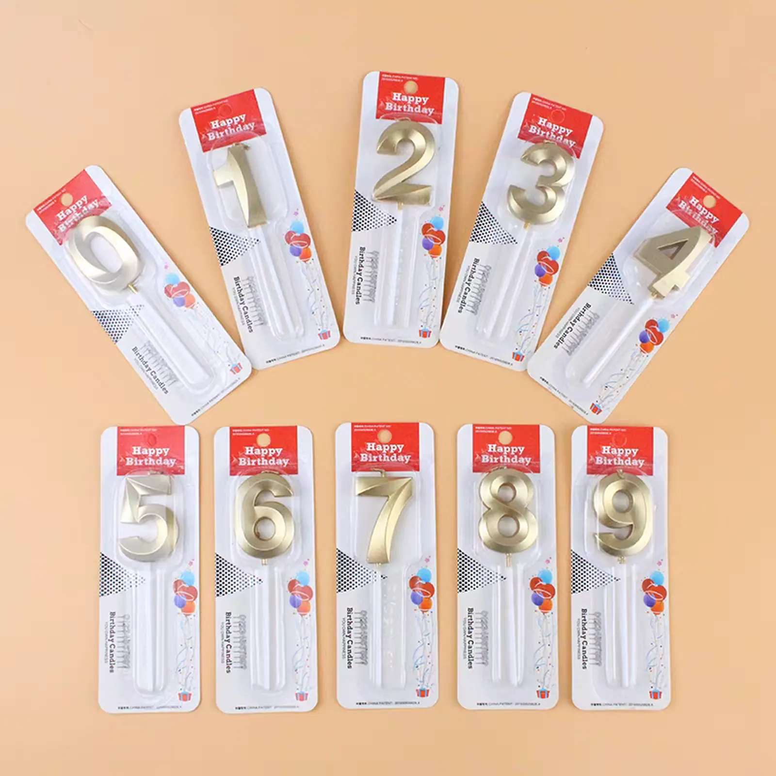 Golden Number Candle