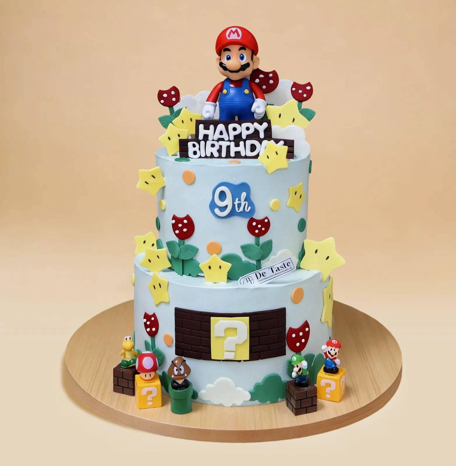 The Mushroom Kingdom Mario Cake
