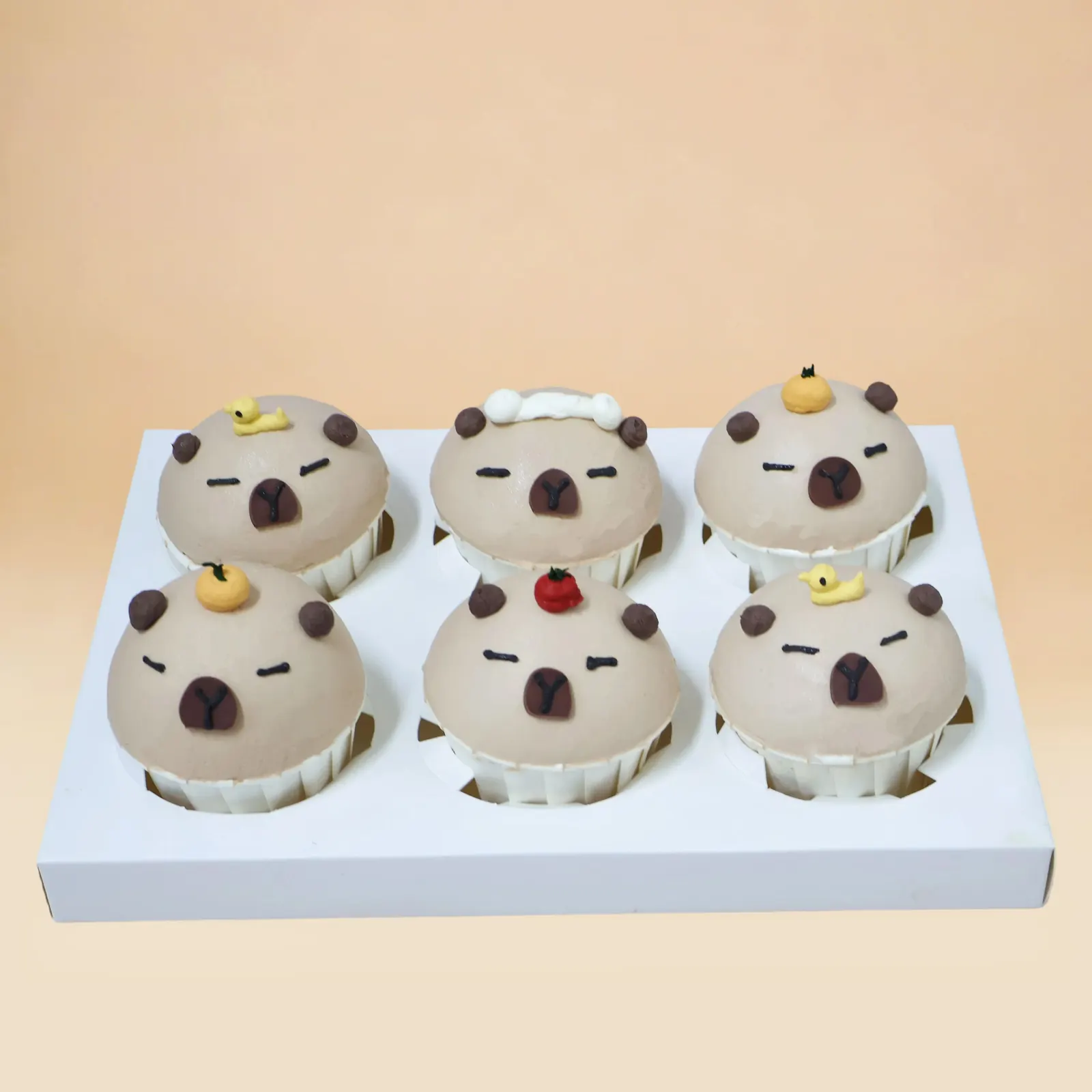 Chill Capybara Cup Cake