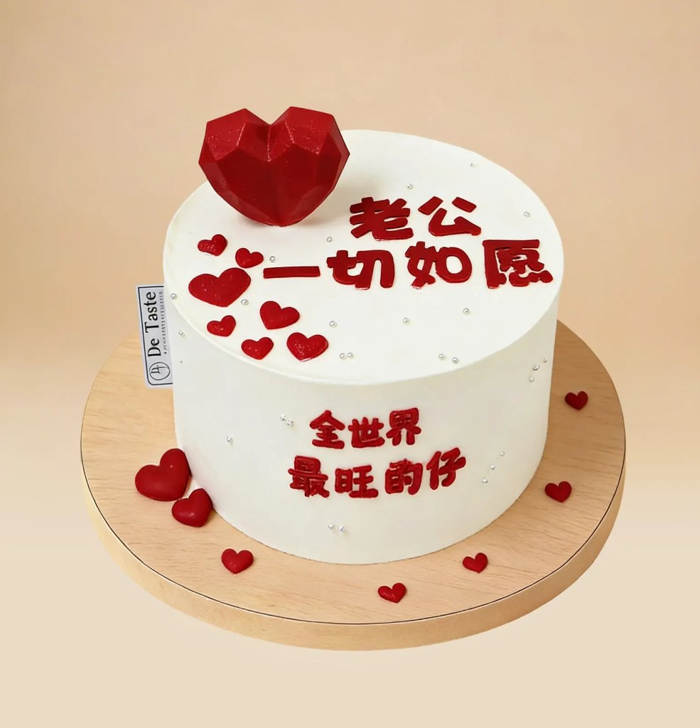Luckiest Husband Cake