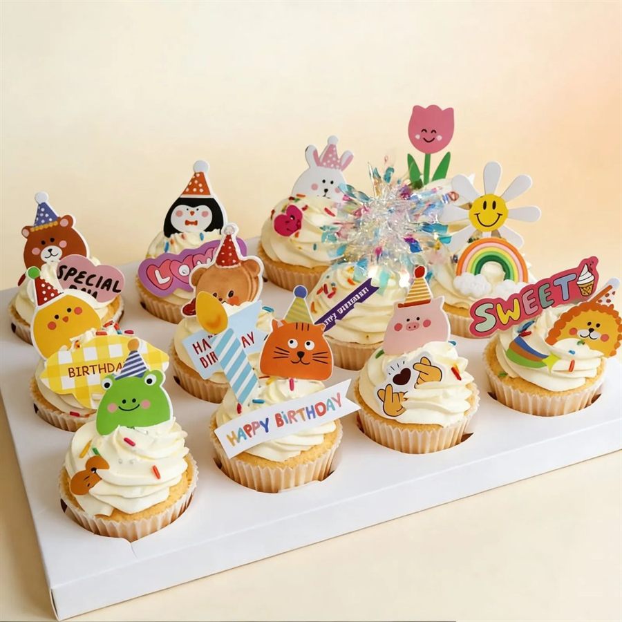 Party Animal Cupcake