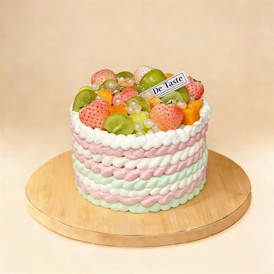 Spring Palette Melon Cake 
