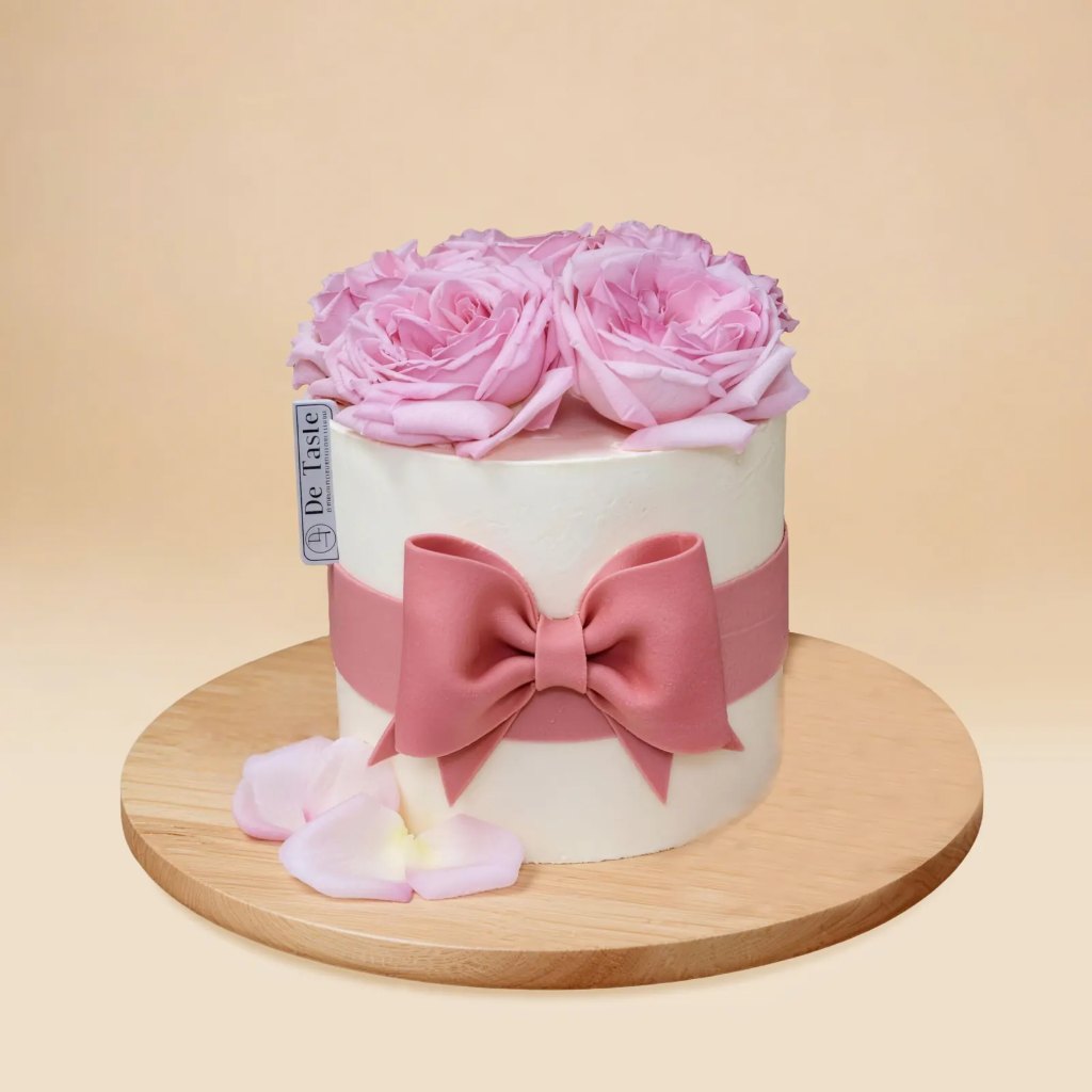 Floral Giftbox Cake