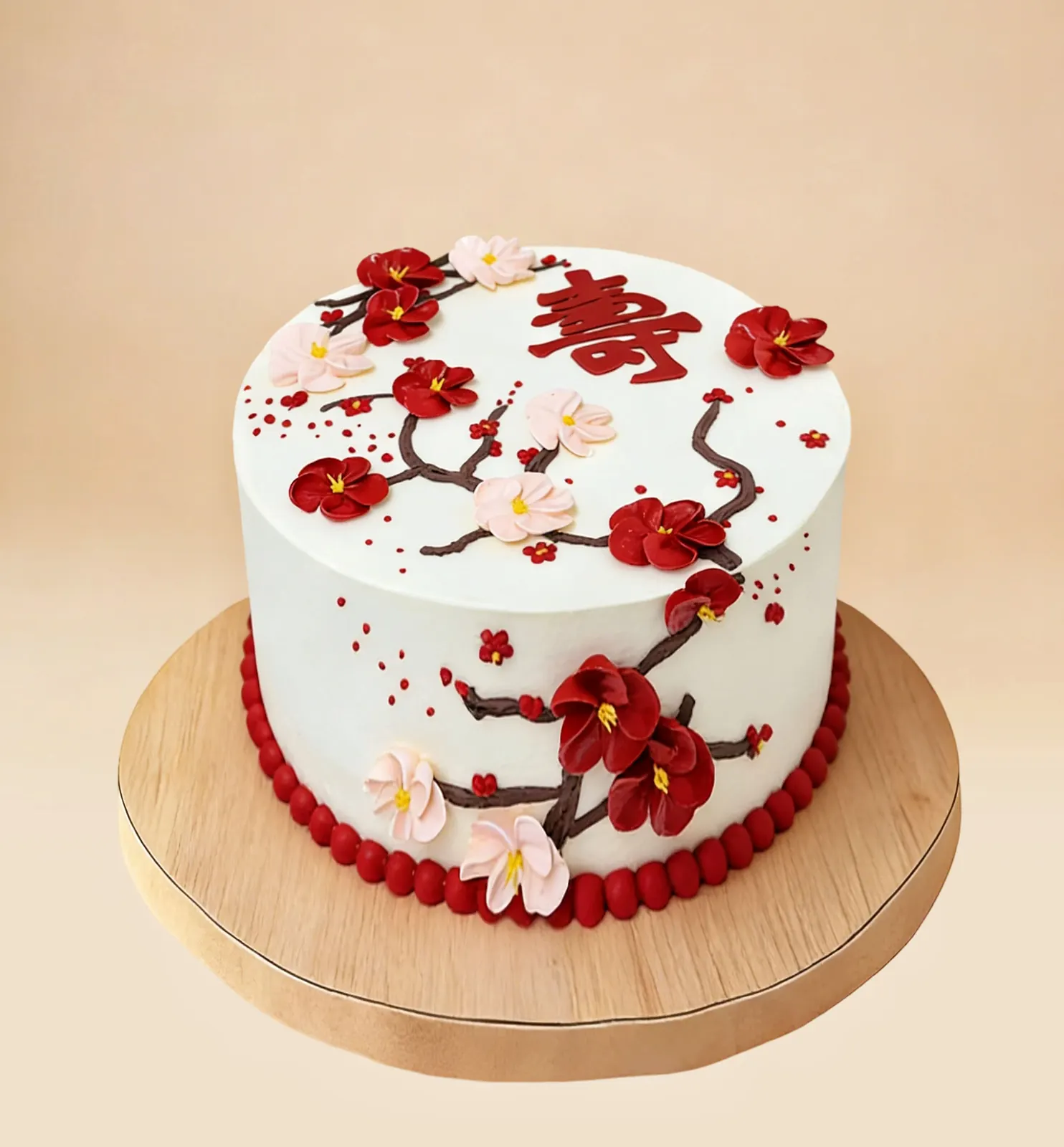 Plum Longevity Cake