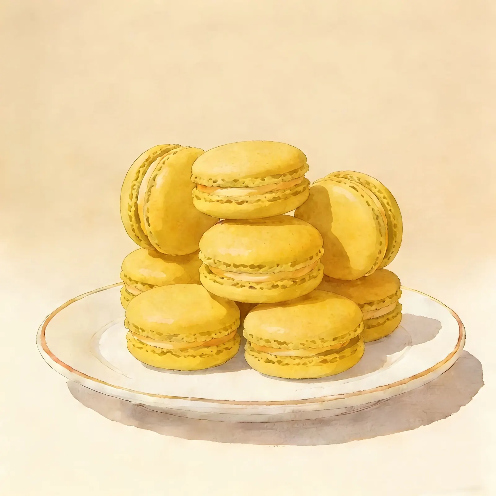 Macaron - Lemonade Flavor