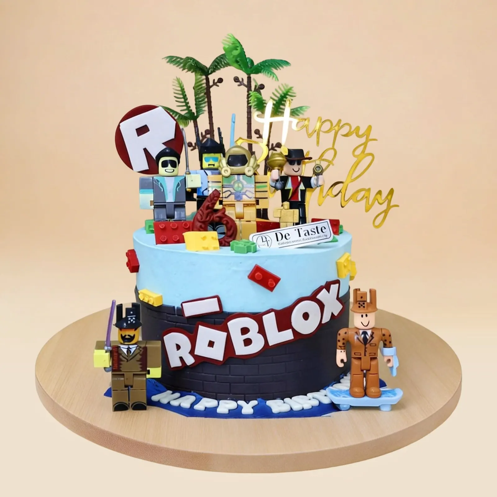 The Roblox Block Cake